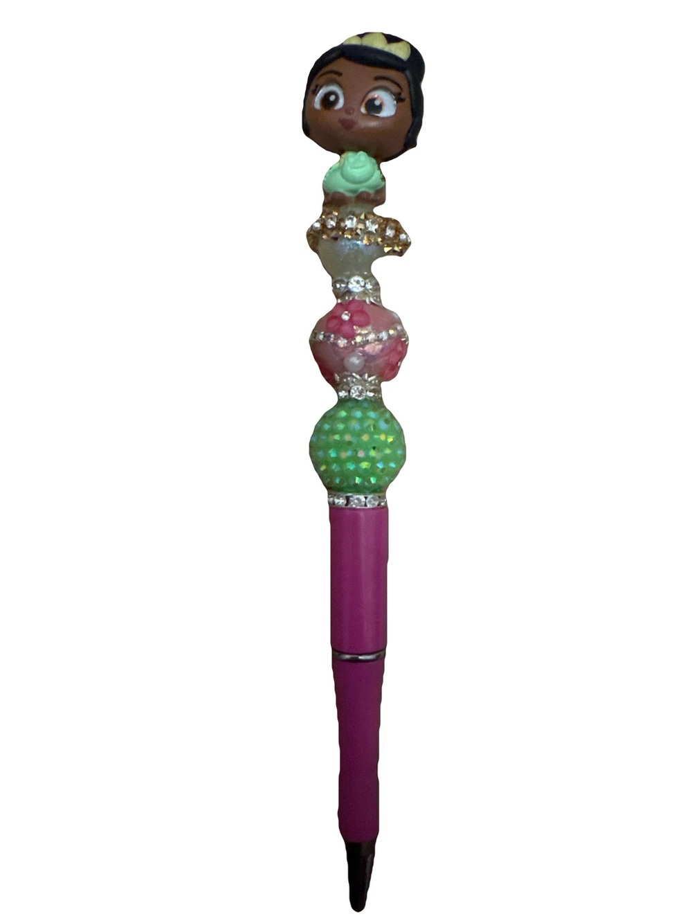 Disney Tiana Doorables Beaded Pen